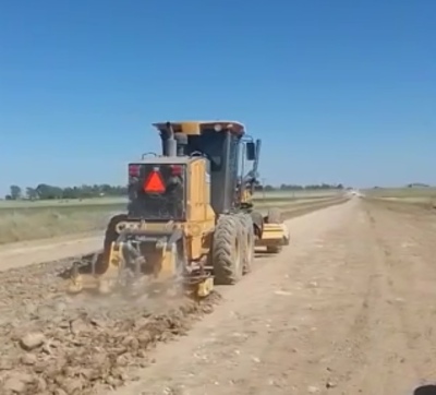 Consolidan gran parte del camino a la Ermita en Saavedra