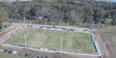 Romperán la cancha de hockey por reparaciones en una línea de alta tensión