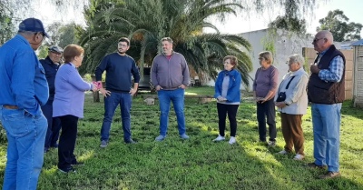 Visitamos el Centro de Jubilados de Goyena