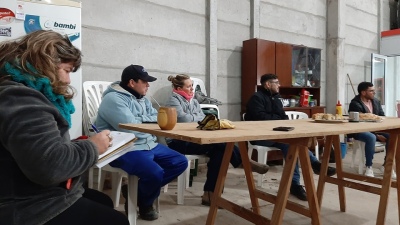 Todos Por Saavedra visitó el cuartel de bomberos de Arroyo Corto