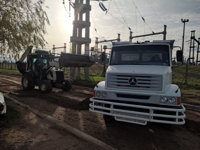 Pavimentación en el barrio Cerro de la Cruz (EDES)