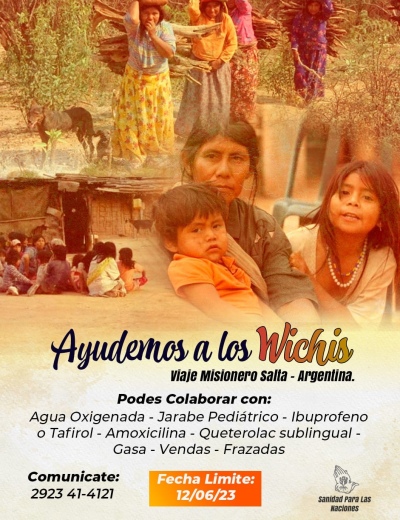 Viaje solidario a comunidades Wichís