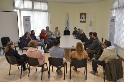 VISITA DEL MINISTRO DE DESARROLLO AGRARIO