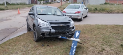 Choque en la esquina de Canada y Ecuador