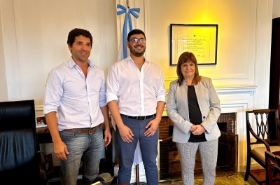 MATIAS NEBOT MANTUVO UN ENCUENTRO CON PATRICIA BULLRICH