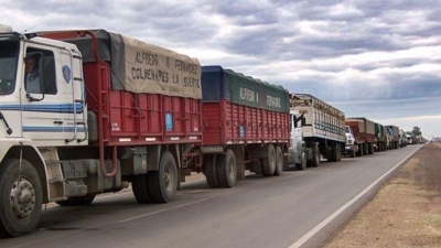 Los costos del transporte de cargas aumentaron 16,42% durante las dos primeras semanas del año