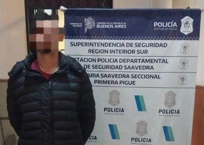 Aprehendido por lesiones, amenaza y violación de domicilio