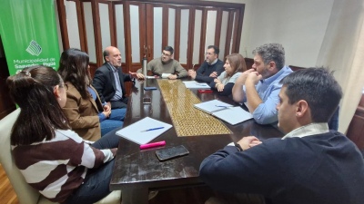 Reunión con e Intendente Moccero para potenciar el desarrollo regional