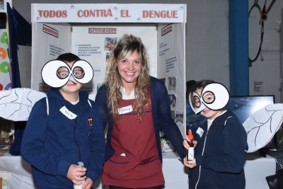 Alumnos del Colegio Niño Jesús en la instancia regional con dos proyectos de la Feria de Ciencias