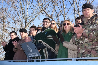 Acto por el 9 de Julio en Arroyo Corto