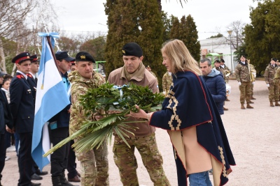 Acto en conmemoración de un nuevo aniversario del paso a la inmoralidad del Gral. José de San Martín