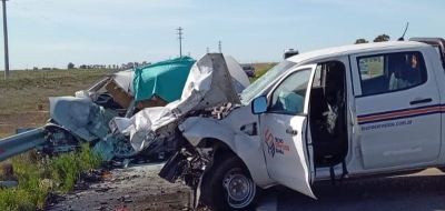 Ampliaron información sobre el accidente con una persona fallecida en ruta 33