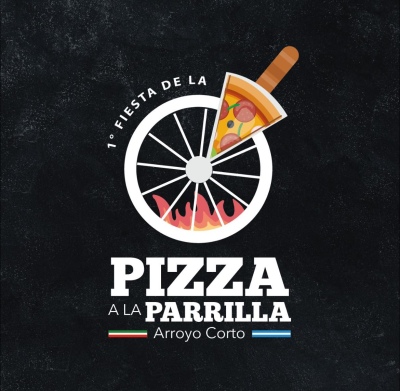 Presentaron el logo oficial de la 1ª Fiesta de la Pizza a la Parrilla de Arroyo Corto