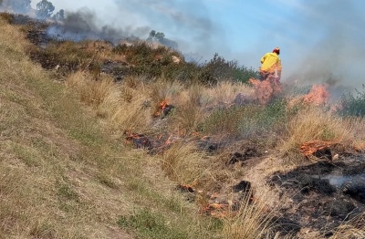 Incendio en Planta de Reciclados de Pigüé