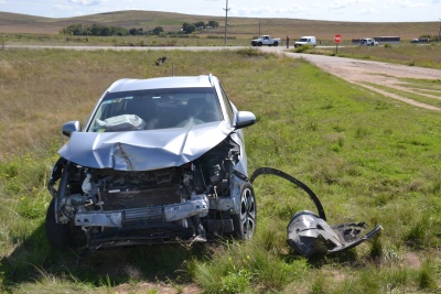 Nuevo accidente en Ruta 33 en medio de operativos por el choque fatal de los camiones