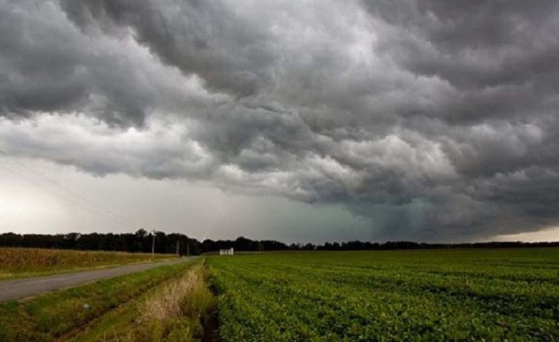 Emiten una alerta por tormentas y lluvias para el fin de semana 